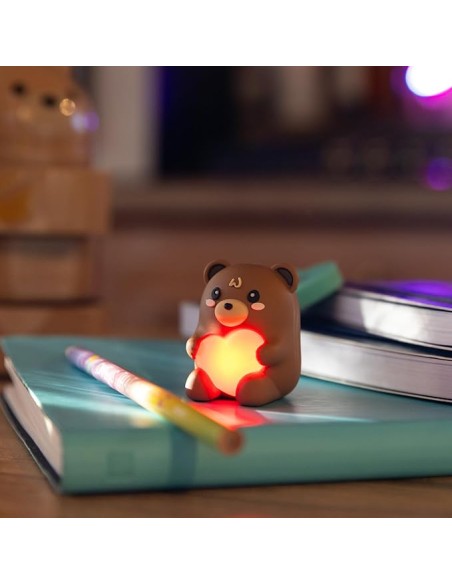 Temperamatite Luminoso Orsetto Cuore Regalo Bambini LEGPSL0004 Legami Milano | Futurartshop.com