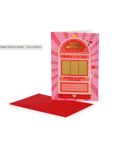 Valentine's Day Scratch & Discover Greeting Card LEGBGS0010 Legami Milano | Futurartshop.com