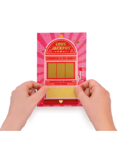 Valentine's Day Scratch & Discover Greeting Card LEGBGS0010 Legami Milano | Futurartshop.com 2