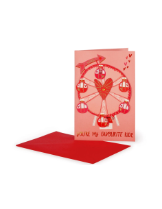 Biglietto San Valentino Ruota Panoramica con Busta LEGBGA0001 Legami Milano | Futurartshop.com