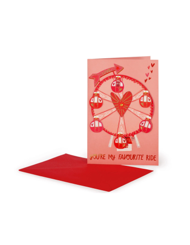 Biglietto San Valentino Ruota Panoramica con Busta LEGBGA0001 Legami Milano | Futurartshop.com