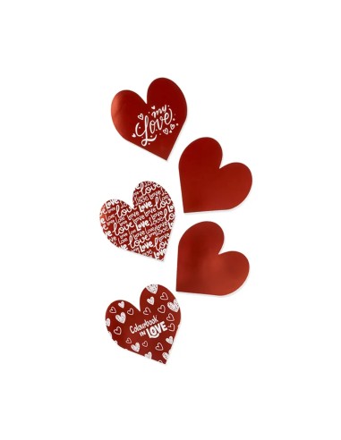 Set 6 Festoni In Love San Valentino Decorazioni LAGCOL26005 Colourbook | Futurartshop.com