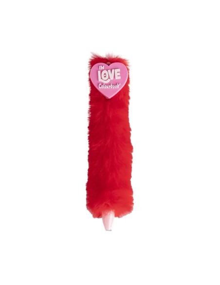 Plush Ballpoint Pen In Love Valentine's Day LAGCOL26008 Colourbook | Futurartshop.com