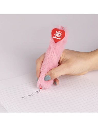 Plush Ballpoint Pen In Love Valentine's Day LAGCOL26008 Colourbook | Futurartshop.com