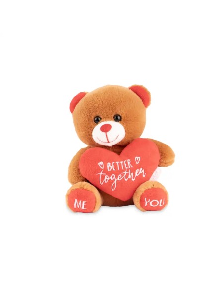I Love You Teddy Bear Plush Valentine's Day Gift LAGCOL26010 Colourbook | Futurartshop.com