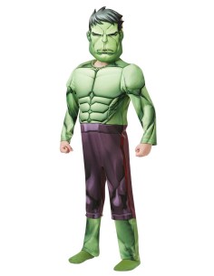 Costume Hulk Deluxe Muscoli Bambino 5-6 (Taglia M) RUBIT640839-M Rubies | Futurartshop.com