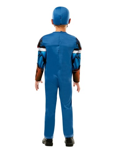 Costume Capitan America Deluxe Muscoli 5-6 Anni (Taglia M) RUBIT640833-M Rubies | Futurartshop.com