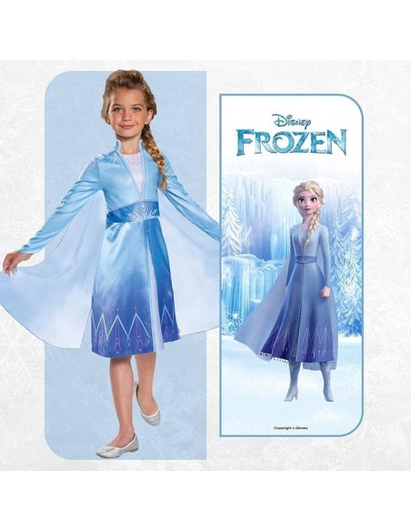 Costume Elsa Frozen Classic Bambina Taglia S 5-6 Anni JAK129979L Jakks Pacific | Futurartshop.com