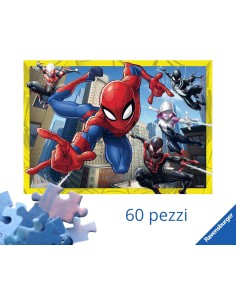 Spider Man Giant Puzzle 60 Pieces for Kids 70x50 cm RAV030958 Ravensburger | Futurartshop.com 2