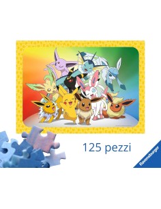 Pokemon Giant Puzzle 125 Pieces for Kids 70x50 cm RAV056415 Ravensburger | Futurartshop.com 2