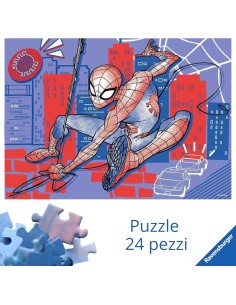 Spider Man Giant Puzzle 24 Pieces for Kids 70x50 cm RAV030880 Ravensburger | Futurartshop.com 2