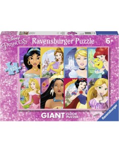 Disney Princess Giant Puzzle 125 Pieces for Kids 70x50 cm RAV097890 Ravensburger | Futurartshop.com