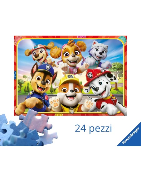 Puzzle Gigante Paw Patrol 24 Pezzi per Bambini 70x50 cm RAV120041108 Ravensburger | Futurartshop.com