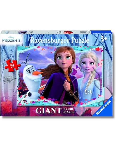 Puzzle Gigante Frozen 24 Pezzi per Bambini 70x50 cm RAV030361 Ravensburger | Futurartshop.com