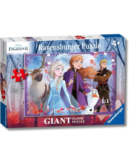 Puzzle Gigante Frozen 60 Pezzi per Bambini 70x50 cm RAV030316 Ravensburger | Futurartshop.com