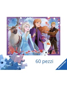 Puzzle Gigante Frozen 60 Pezzi per Bambini 70x50 cm RAV030316 Ravensburger | Futurartshop.com 2