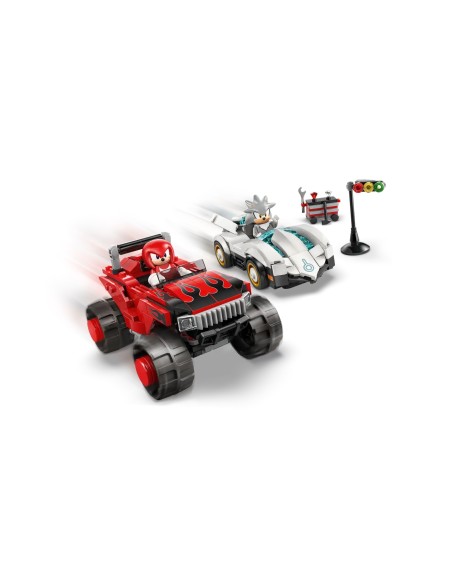 LEGO Sonic 77118 Silver's Car vs Knuckles' Monster Truck 378 Pcs LEG6588735 Lego | Futurartshop.com
