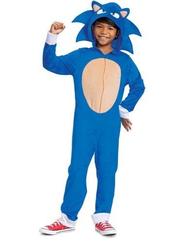 Costume Sonic the Hedgehog Bambino Taglia S 4-6 Anni JAK124749L Jakks Pacific | Futurartshop.com