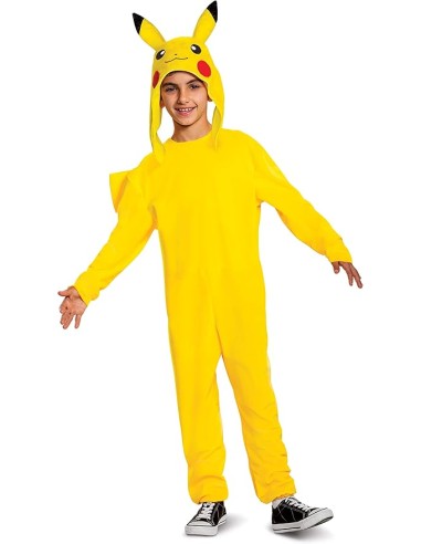 Pikachu Costume Pokemon Kids Size S Age 4-6 Years JAK90163L Jakks Pacific | Futurartshop.com