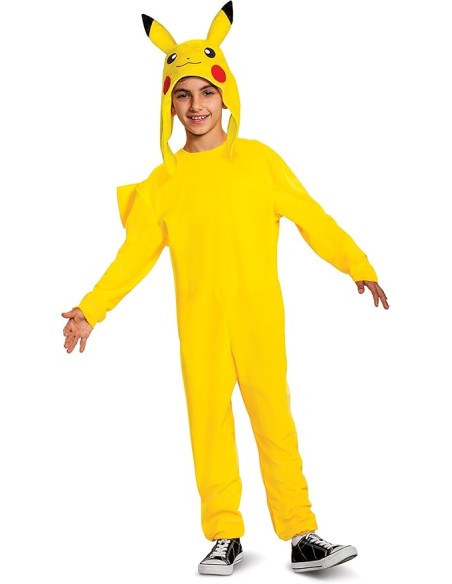 Pikachu Costume Pokemon Kids Size S Age 4-6 Years JAK90163L Jakks Pacific | Futurartshop.com