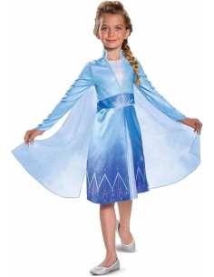Costume Elsa Frozen Bambina Taglia XS 3-4 Anni Carnevale JAK129979 Jakks Pacific | Futurartshop.com 2