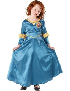 Merida Costume Brave Princess Girls Age 3-4 Years Classic 2166009043467 Rubies | Futurartshop.com