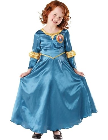 Costume Merida Ribelle Bambina 3-4 Anni Brave Princess 2166009043467 Rubies | Futurartshop.com