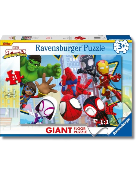 Puzzle Gigante Spidy 24 Pezzi per Bambini 70x50 cm RAV031825 Ravensburger | Futurartshop.com