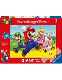 Super Mario Giant Puzzle 24 Pieces for Kids 70x50 cm RAV120043256 Ravensburger | Futurartshop.com