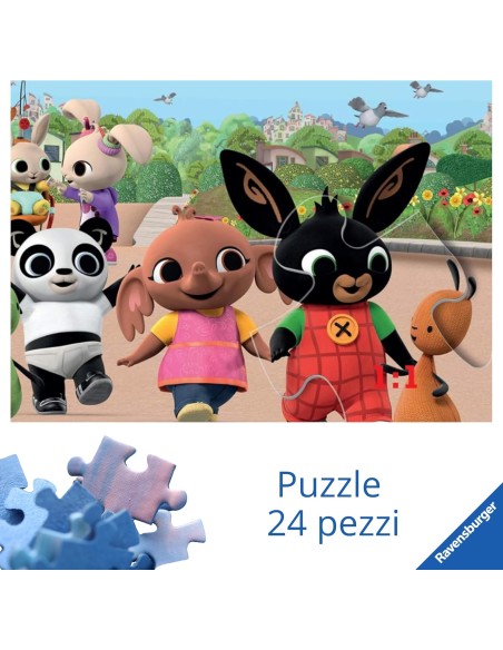 Puzzle Gigante Bing 24 Pezzi per Bambini 70x50 cm RAV030132 Ravensburger | Futurartshop.com