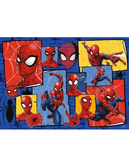 Puzzle Gigante Spider Man 125 Pezzi per Bambini 70x50 cm RAV120043317 Ravensburger | Futurartshop.com
