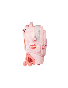 Coccolotti School Trolley Backpack Classic Pink + Free Coccolotto LAGCLT00017 Colourbook | Futurartshop.com 2