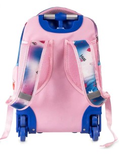 Coccolotti School Trolley Backpack Classic Blue + Free Coccolotto LAGCLT00017-1 Colourbook | Futurartshop.com 2