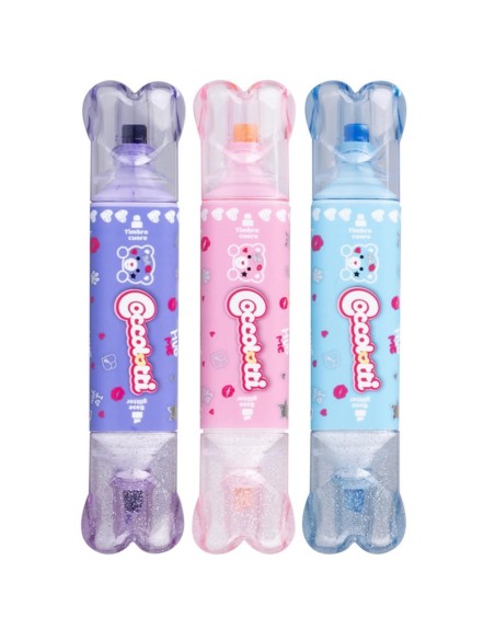 Coccolotti Glitter Highlighters with Stamp – Set of 3 LAGCLT00035 Colourbook | Futurartshop.com