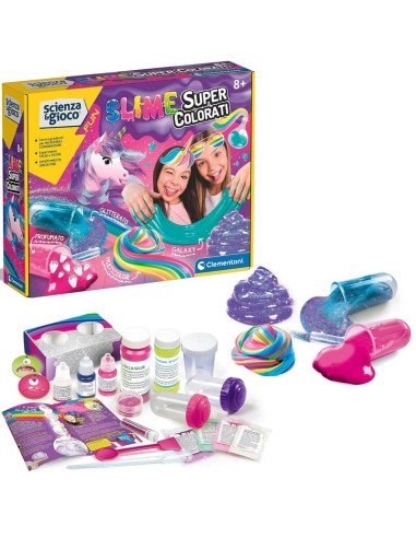 Super Colorful Slime – Stretchy Creative Toy for Kids CLE19355 Clementoni | Futurartshop.com
