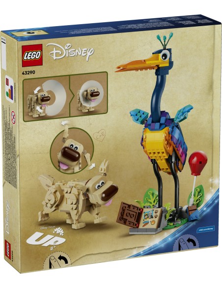 LEGO Disney 43290 Kevin e Dug – Personaggi da Costruire LEG6589967 Lego | Futurartshop.com
