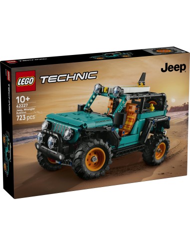 LEGO Technic 42227 Jeep® Wrangler Rubicon SUV LEG6588573 Lego | Futurartshop.com