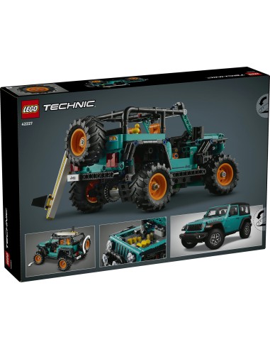 LEGO Technic 42227 Jeep® Wrangler Rubicon SUV LEG6588573 Lego | Futurartshop.com