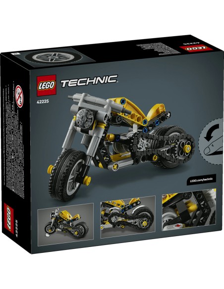 LEGO Technic 42225 Yellow Motorcycle LEG6590591 Lego | Futurartshop.com