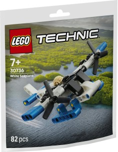LEGO Technic 30736 Idrovolante Bianco da Costruire LEG6587044 Lego | Futurartshop.com
