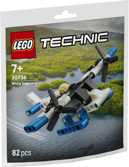 LEGO Technic 30736 White Seaplane Buildable Toy LEG6587044 Lego | Futurartshop.com