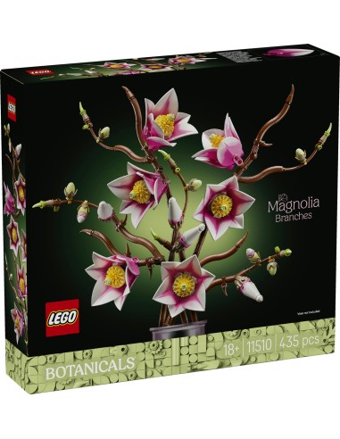 LEGO Botanicals 11510 Magnolia Flower Branches LEG6588551 Lego | Futurartshop.com