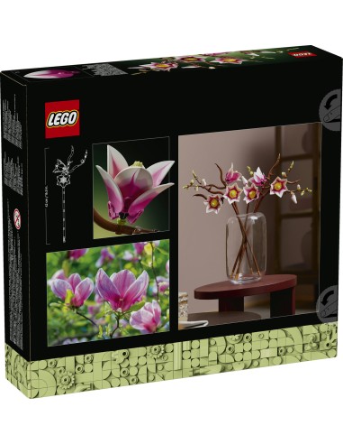 LEGO Botanicals 11510 Magnolia Flower Branches LEG6588551 Lego | Futurartshop.com