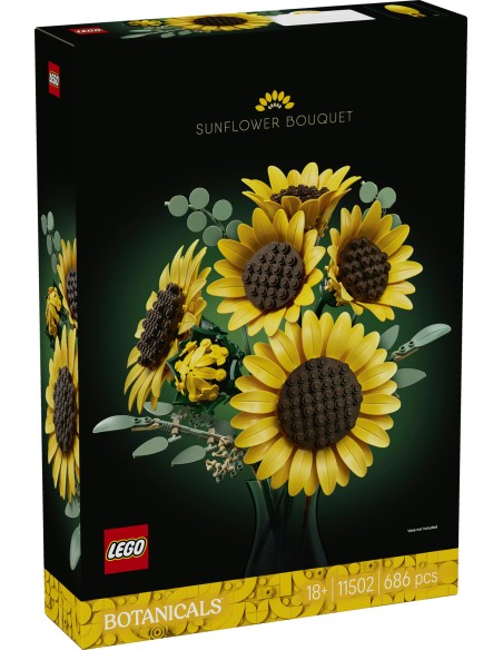 LEGO Botanica 11502 Bouquet di Girasoli da Costruire LEG6588541 Lego | Futurartshop.com