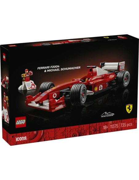 LEGO Icons 11375 Ferrari F2004 Michael Schumacher LEG6588523 Lego | Futurartshop.com