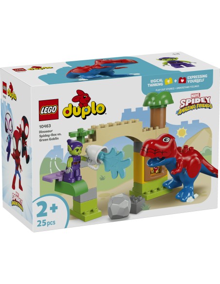 LEGO DUPLO 10463 Spidey-Rex vs Goblin Dinosauro LEG6585488 Lego | Futurartshop.com