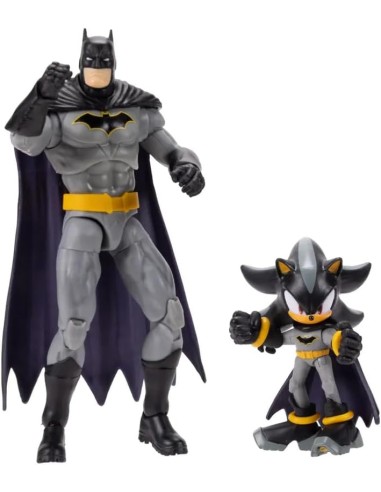 DC x Sonic Shadow as Batman – 5” Collectible Action Figure Multipack JAK43095 Jakks Pacific | Futurartshop.com