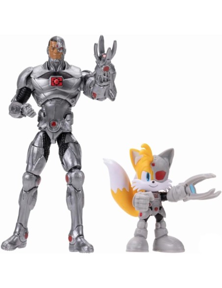 DC x Sonic Tails & Cyborg – Action Figure Multipack da Collezione JAK43096 Jakks Pacific | Futurartshop.com