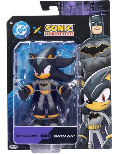 DC x Sonic Shadow Batman Action Figure 13 cm JAK42905 Jakks Pacific | Futurartshop.com