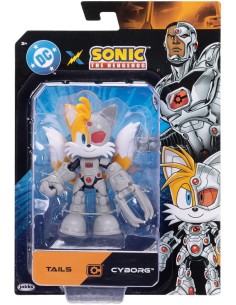 DC x Sonic Tails Cyborg Action Figure 13 cm JAK42906 Jakks Pacific | Futurartshop.com 2